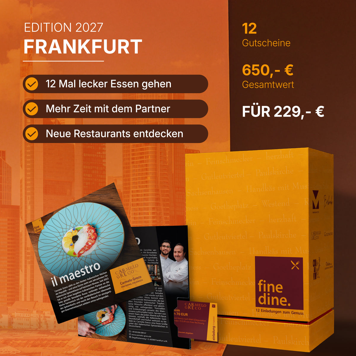 Fine Dine Frankfurt am Main Edition 2027 - FINE DINE.
